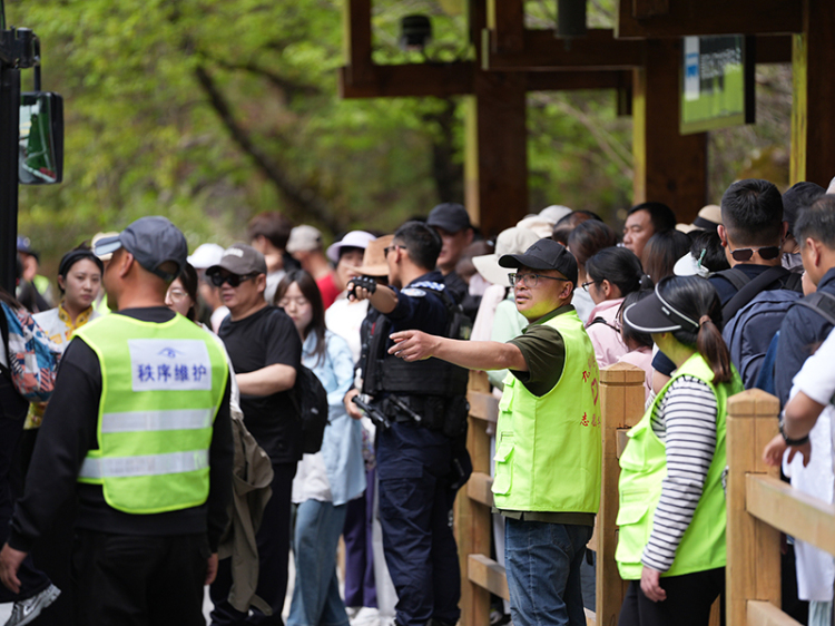 九寨沟景区“五一”假期旅游接待圆满收官 精细化管理成亮点